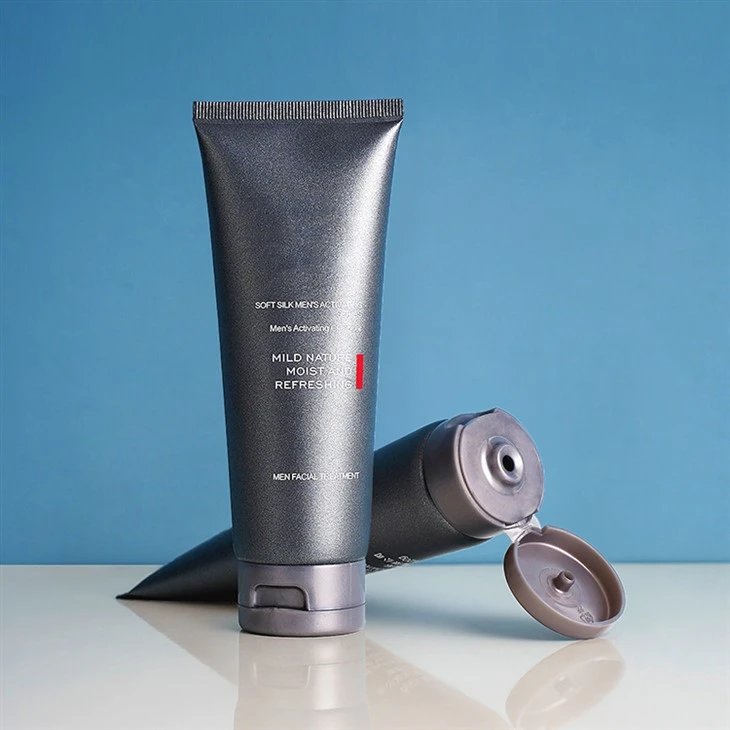 120ml Empty Plastic Squeeze Tubes Cosmetic Cream Lotion Facial Cleanser Cream Packaging Skincare Container Face Wash Tube