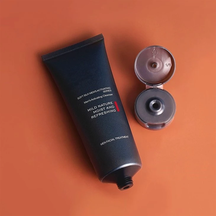 120ml Empty Plastic Squeeze Tubes Cosmetic Cream Lotion Facial Cleanser Cream Packaging Skincare Container Face Wash Tube