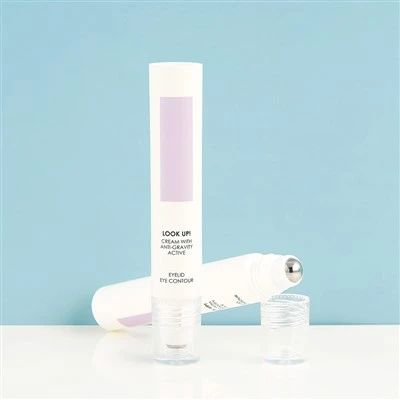 15 ml øjencreme rør med massage kugleapplikator